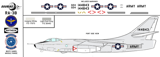 Douglas RA-3B 144843 United States Army