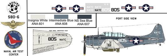 Douglas SBD-6 54805 Naval Air Test Center Patuxent River