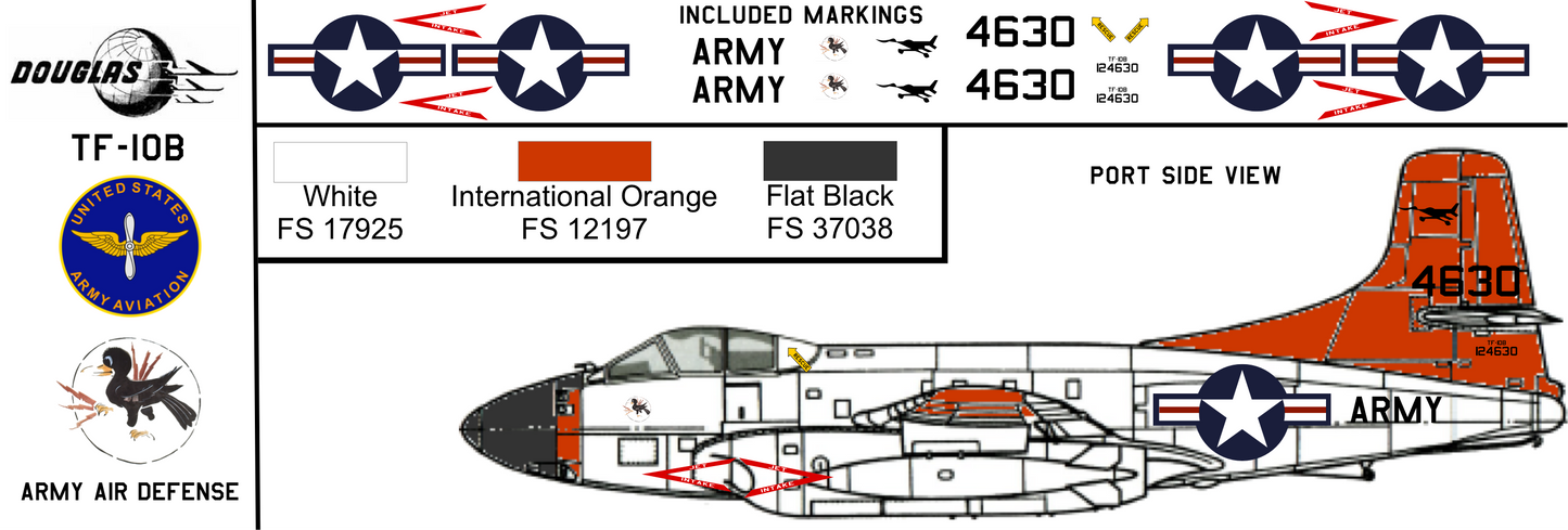 Douglas TF-10B 124630 US Army Army Air Defense