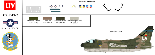 LTV A-7D 69-6189 United States Air Force