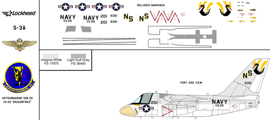 Lockheed S-3A Viking 159391 United States Navy