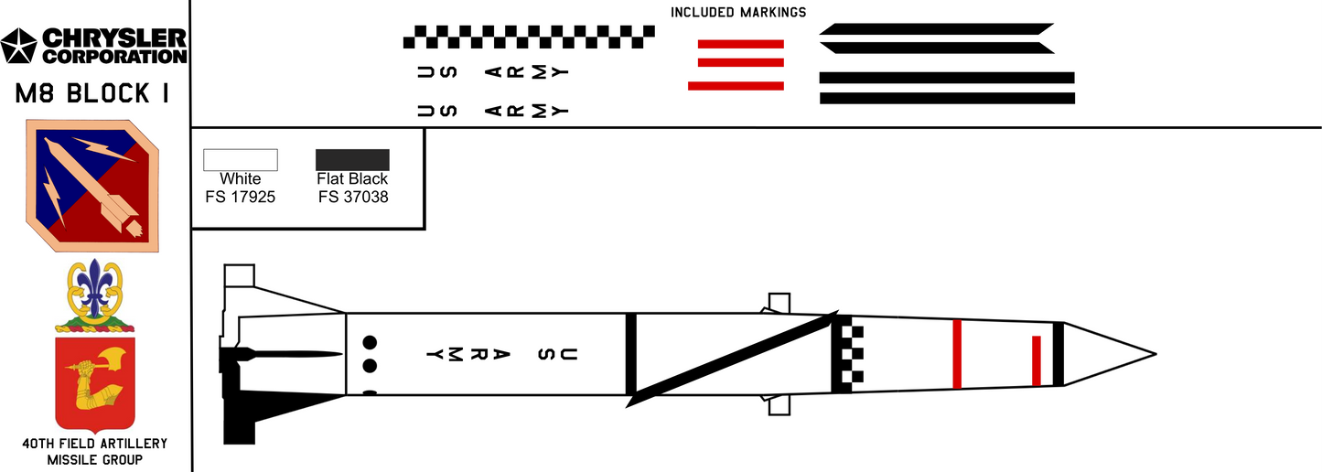 M8 Block 1 Redstone Intermediate Range Ballistic Missile #1002 May 17th 1958