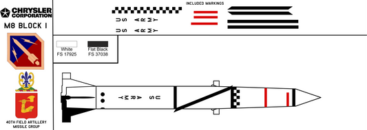 M8 Block 1 Redstone Intermediate Range Ballistic Missile #1002 May 17th 1958