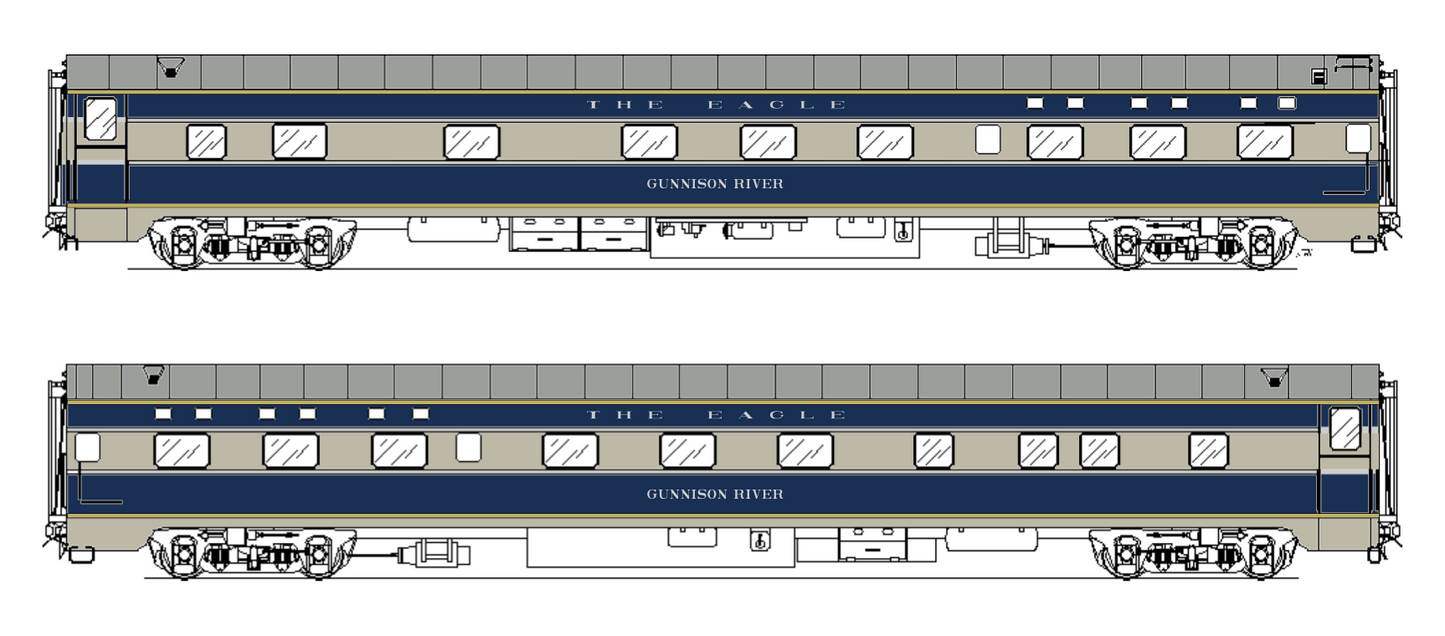 Pullman Plan 4099 6-6-4 Sleeper