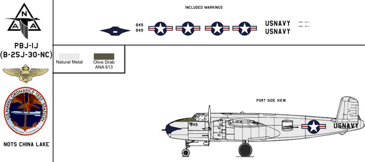 North American PBJ-1J BuNo 35849 Naval Ordnance Test Station