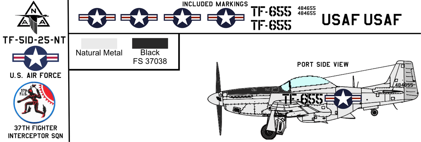 North American TF-51D Mustang