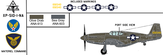 North American XP-51D-1-NA 42-106540