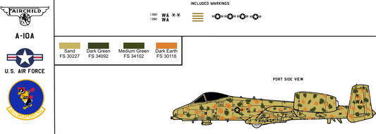 Fairchild-Republic A-10A 75-0262 United States Air Force