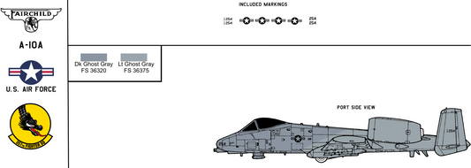 Fairchild-Republic A-10A 80-0254 United States Air Force