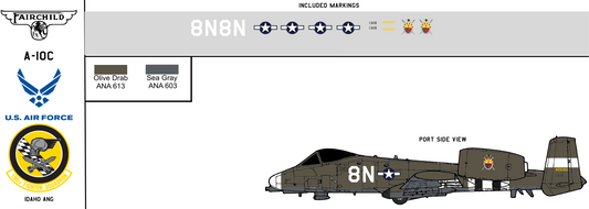 Fairchild-Republic A-10C 78-0618 Idaho Air National Guard