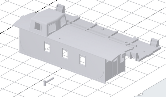 BN NE-12 Caboose