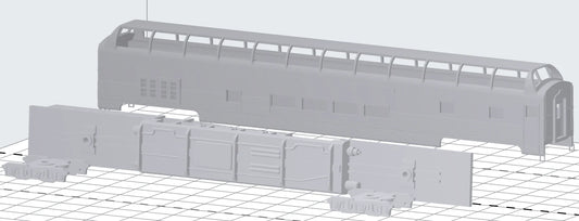 Budd Big Dome ATSF 60