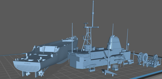 Avenger Class Mine Countermeasures Ship