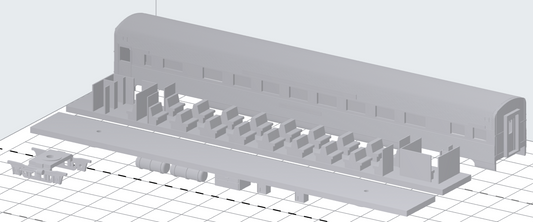 Budd Plan 9507 16 Section Sleeper
