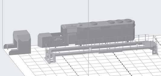 EMD GP40X (GP40 prototype) ICG Service