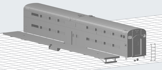 Pullman Plan 53194 155 Seat Gallery Cab Car