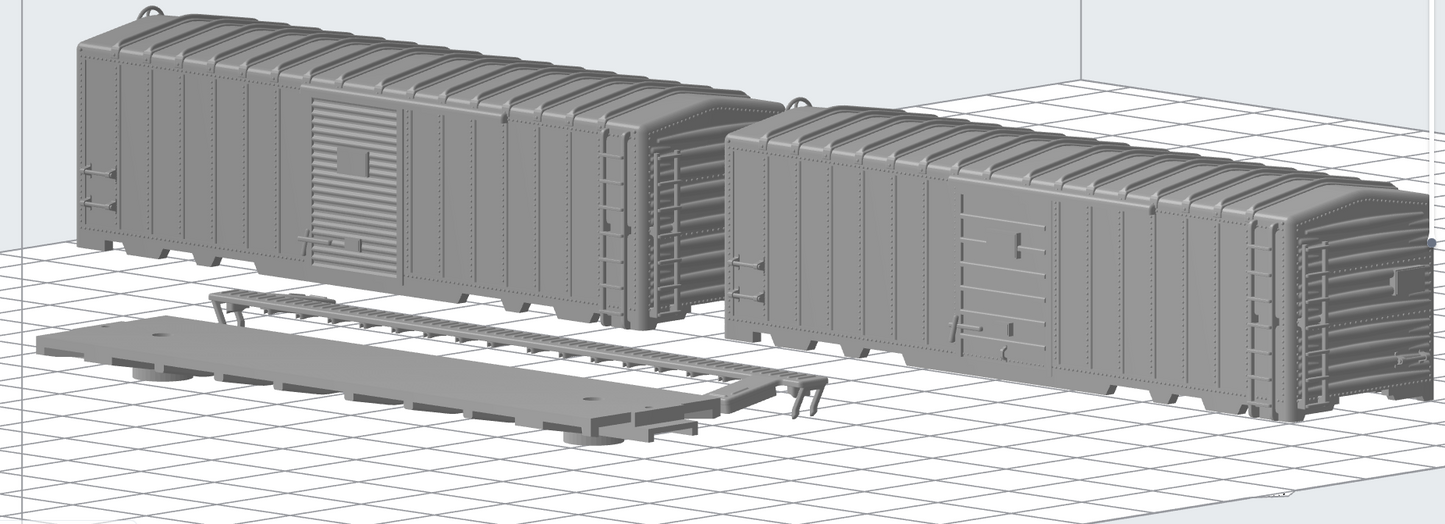 40' Mt Vernon Aluminum Boxcar