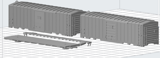 40' Mt Vernon Aluminum Boxcar