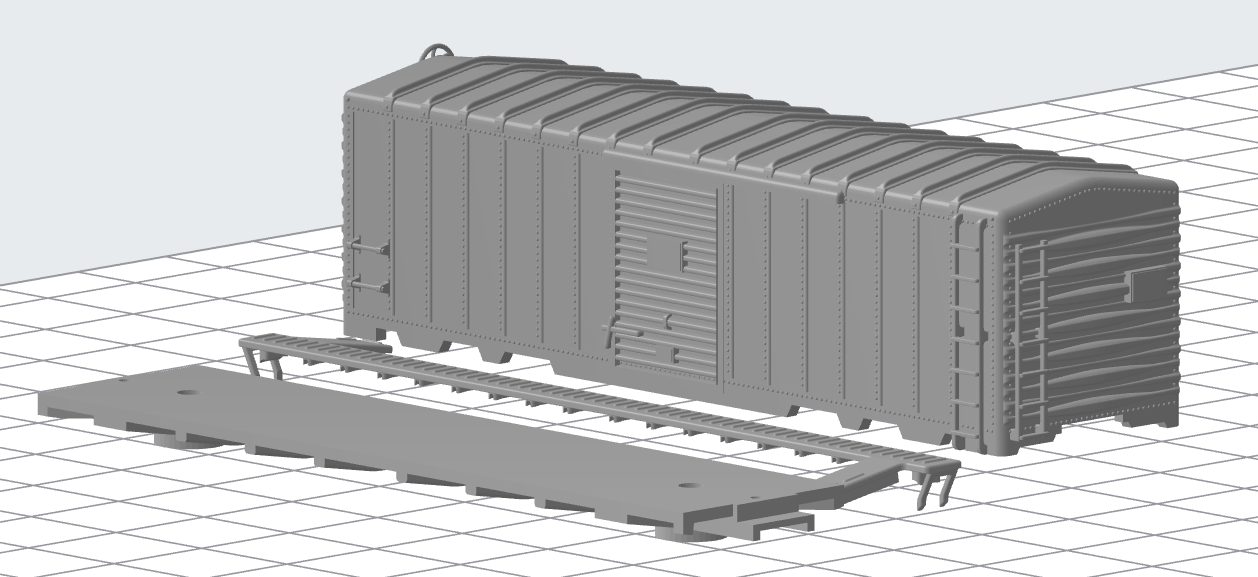 AAR Postwar Aluminum Boxcar