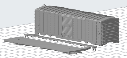 AAR Postwar Aluminum Boxcar