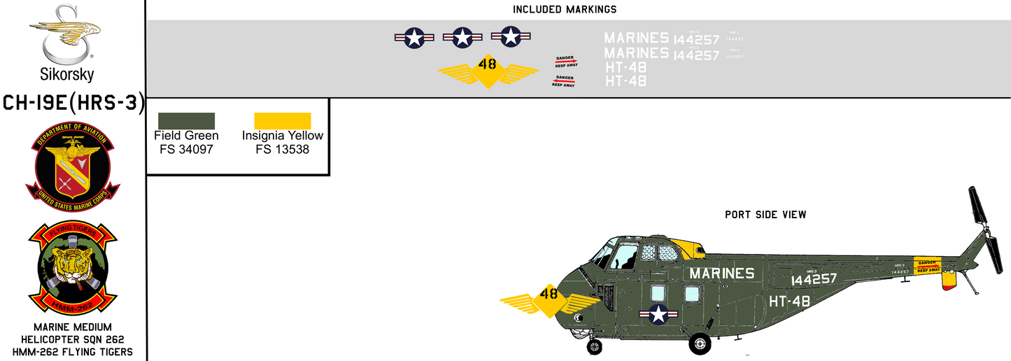 Sikorsky HRS-3 (CH-19E) 144257 United States Marine Corps