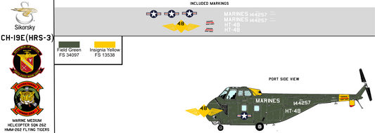 Sikorsky HRS-3 (CH-19E) 144257 United States Marine Corps