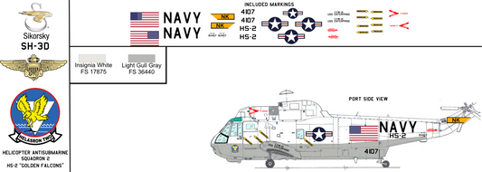 Sikorsky SH-3D Sea King 154107 United States Navy