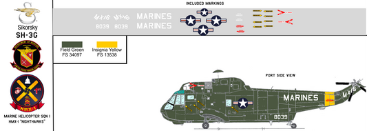 Sikorsky SH-3G Sea King 148309 United States Marine Corps