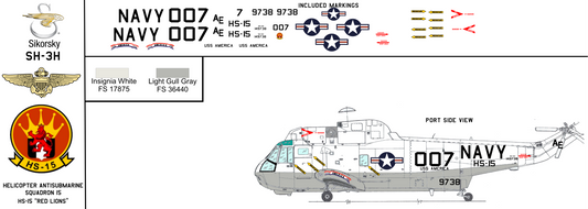 Sikorsky SH-3H Sea King 149738 United States Navy