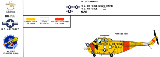 Sikorsky UH-19B 51-3928 United States Air Force