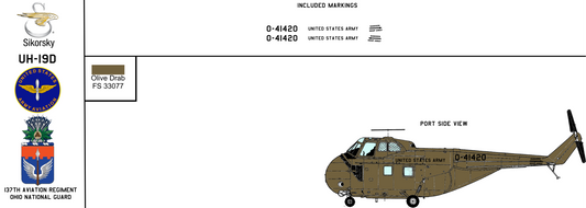 Sikorsky UH-19D 54-1420 United States Army