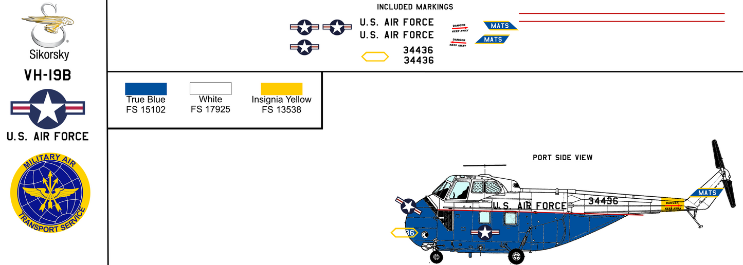 Sikorsky VH-19B 53-4436 United States Air Force