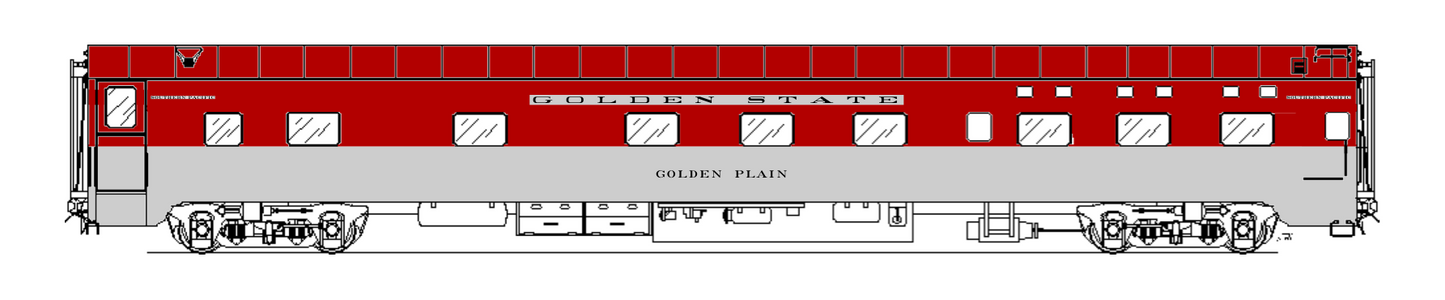 Pullman Plan 4099 6-6-4 Sleeper