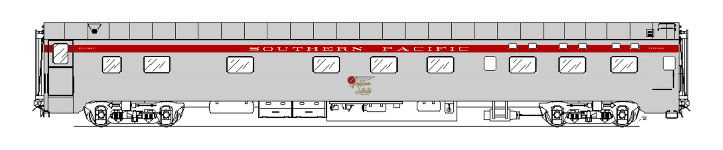 Pullman Plan 4099 6-6-4 Sleeper