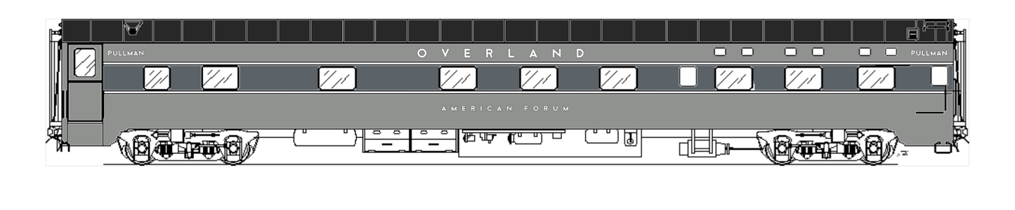 Pullman Plan 4099 6-6-4 Sleeper