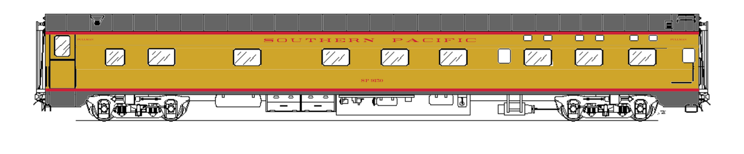 Pullman Plan 4099 6-6-4 Sleeper