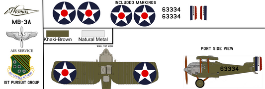 Thomas-Morse MB-3 AS.63334 US Army Air Service
