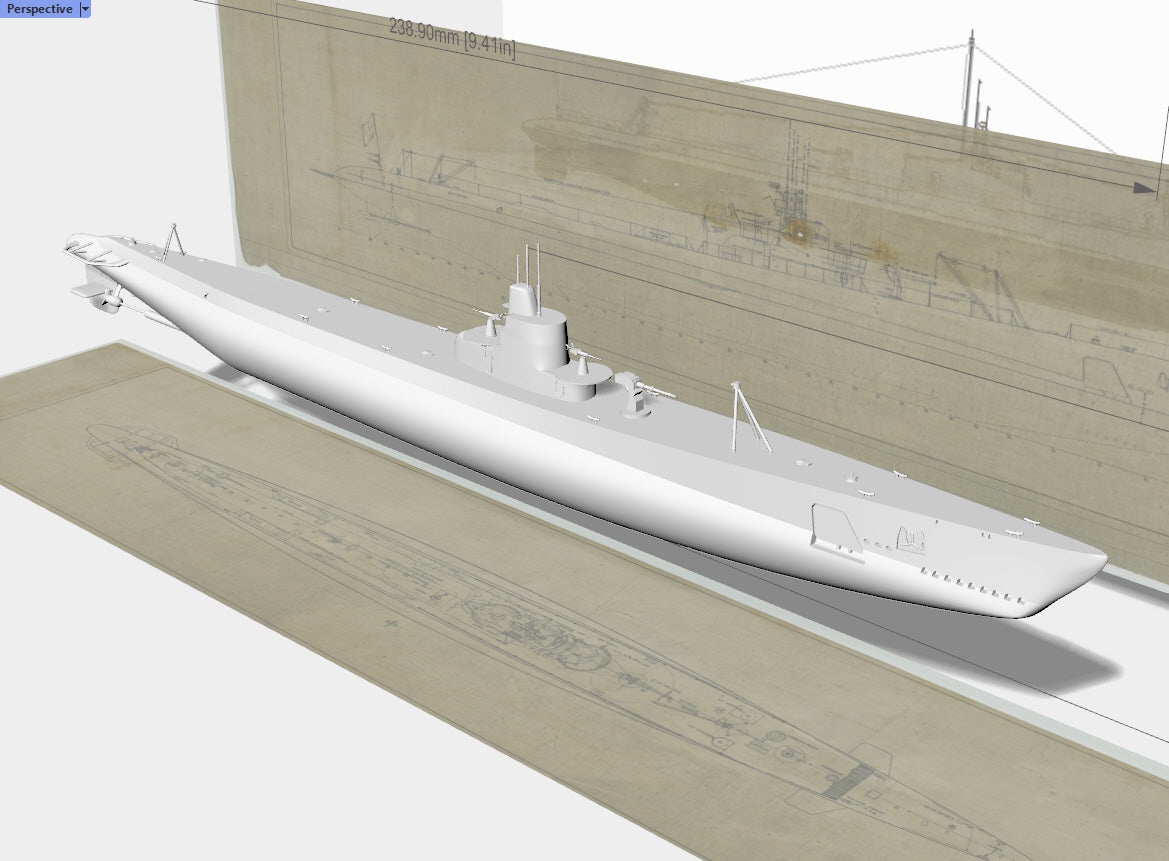 Cachalot Class Submarine (1944)