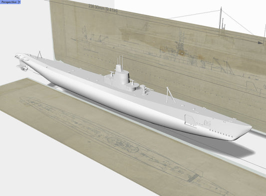 Cachalot Class Submarine (1944)