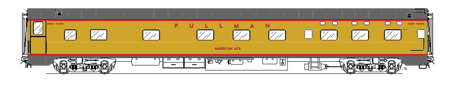 Pullman Plan 4099 6-6-4 Sleeper