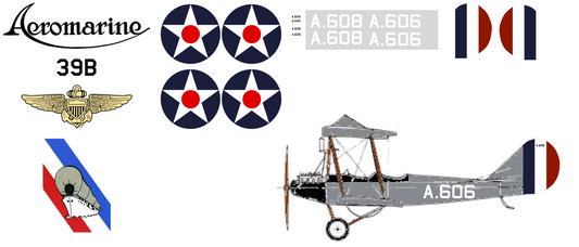 Aeromarine 39B A.606 and A.608 United States Navy