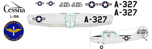 Cessna L-19A 50-1327 United States Army