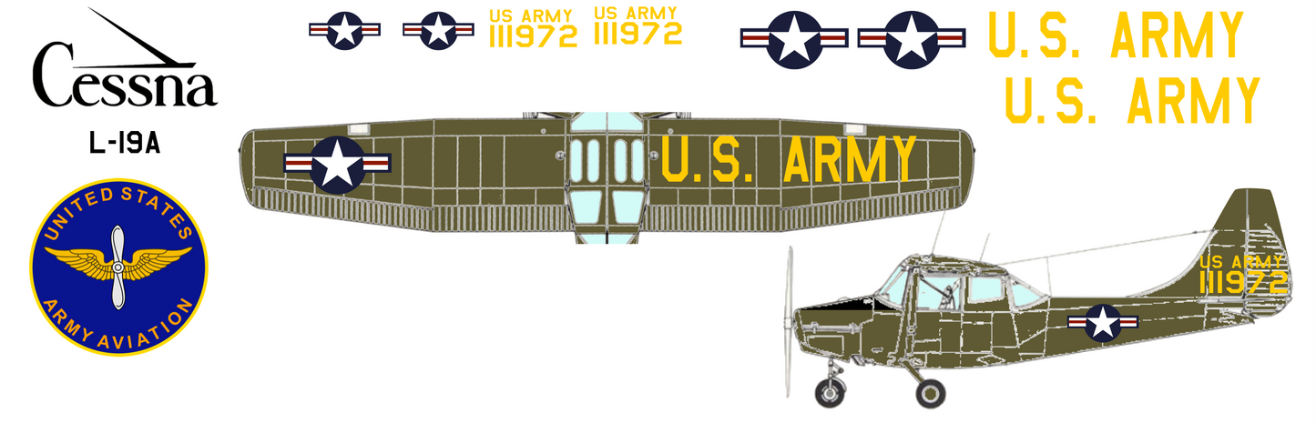Cessna L-19A 51-11972 United States Army