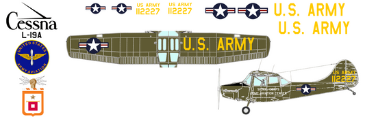 Cessna L-19A 51-12227 Signal Corps