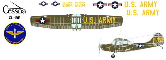Cessna XL-19B 52-1804 United States Army