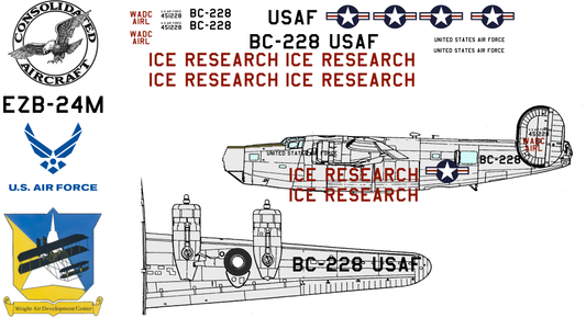 Consolidated EZB-24M 44-51228 US Air Force