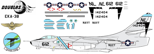 Douglas EKA-3B Skywarrior 142404 United States Navy