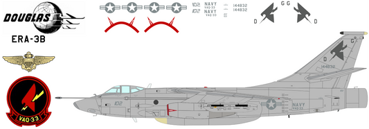 Douglas ERA-3B Skywarrior 144832 United States Navy