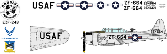 Douglas EZF-24B Banshee 42-54664 United States Air Force