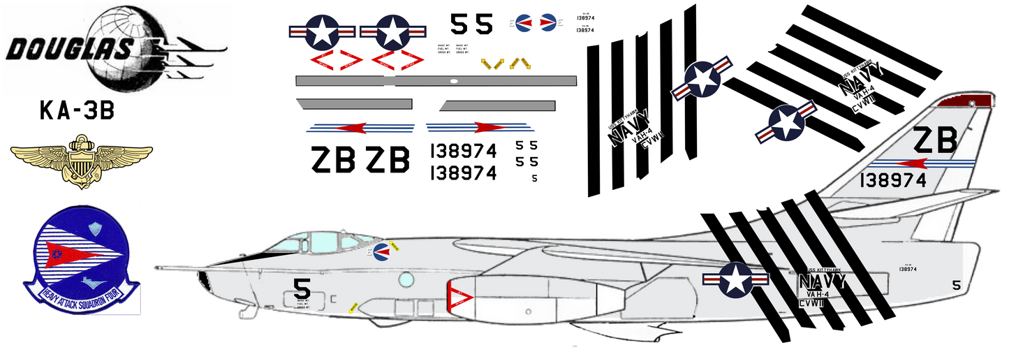 Douglas KA-3B Skywarrior 138974 United States Navy